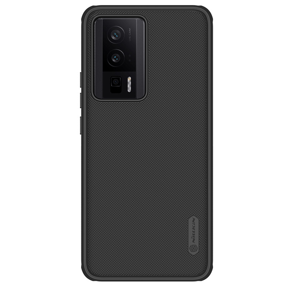 Двухкомпонентный усиленный чехол от Nillkin для Xiaomi Poco F5 Pro (Redmi K60, K60 Pro), серия Super Frosted Shield Pro