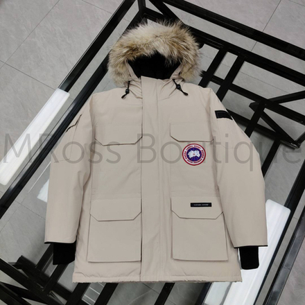 Бежевая парка Canada Goose Expedition