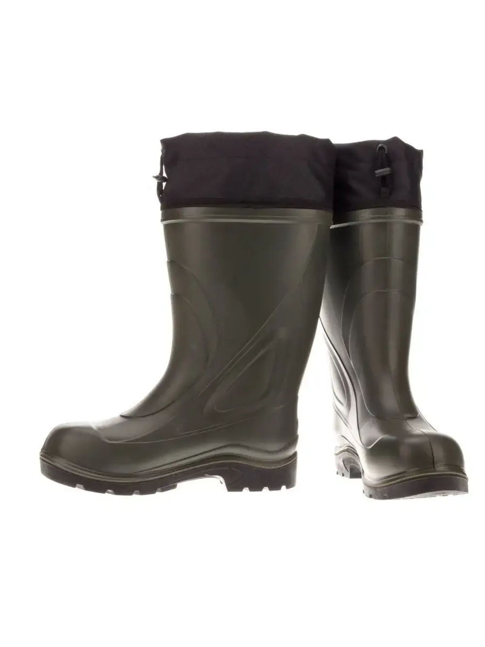 Мужские зимние сапоги из ЭВА Вездеход "Топтыгин-2" СВ-90 с ПУ подошвой и утеплителем (-40), Оливковый