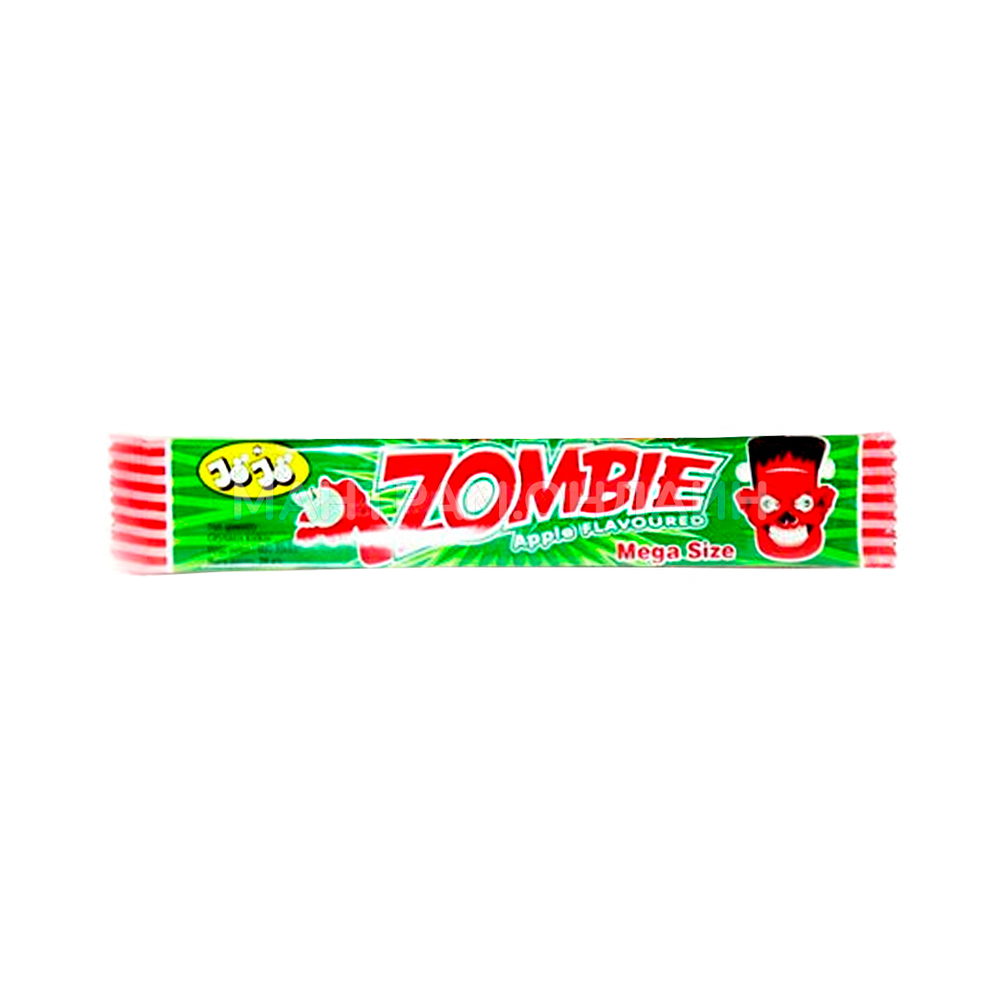 Жевательная конфета JoJo Mega Zombie вкус яблоко 20 г