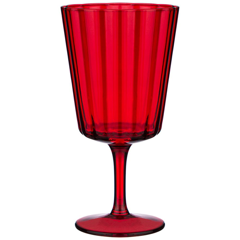 НАБОР БОКАЛОВ ИЗ 2-Х ШТУК "LOTUS RED" 400МЛ