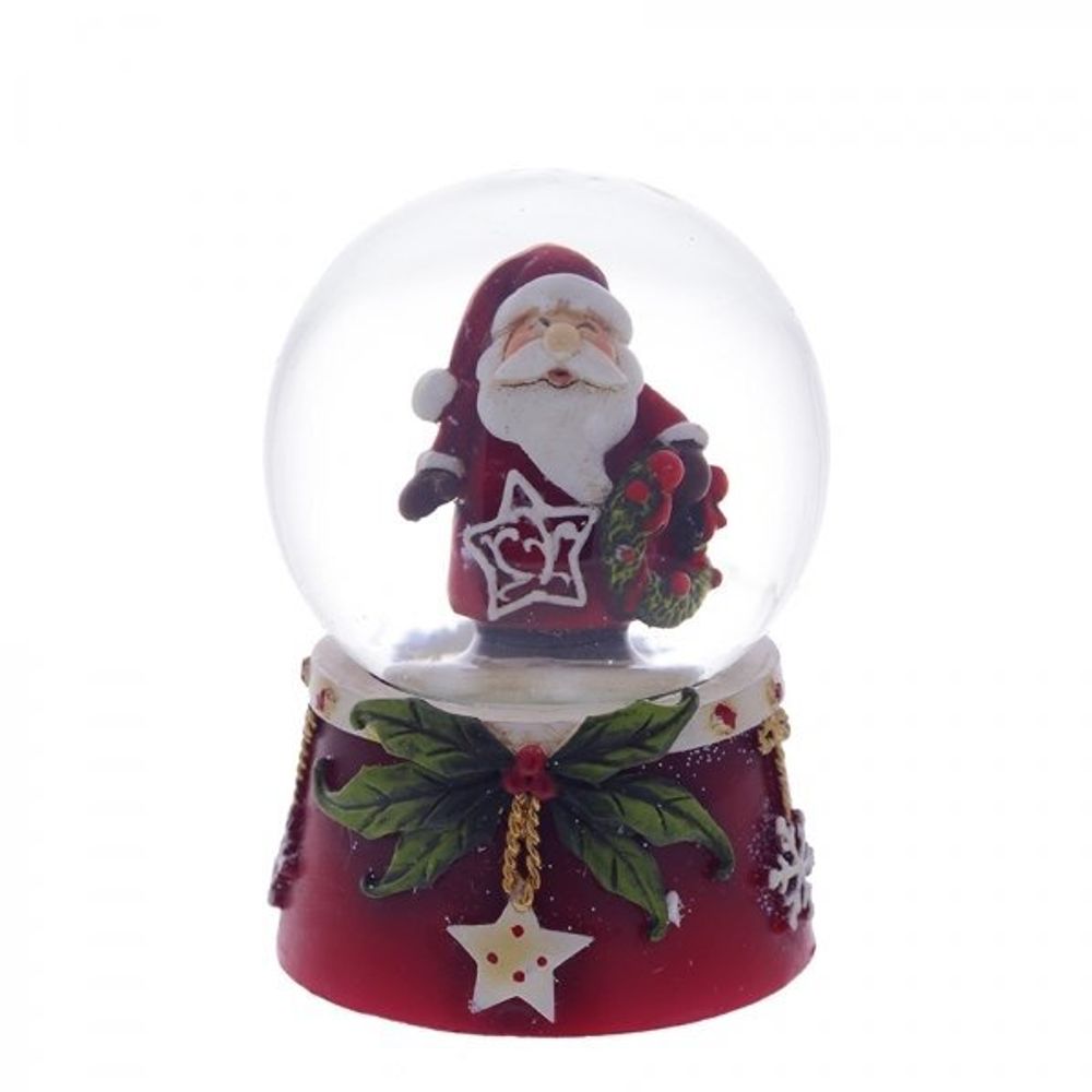 GAEM Фигурка декор в стекл шаре "Дед Мороз", D4,5 см, L4,5 W4,5 H6,5 см, 2в.