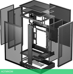 Корпус DeepCool CH270 Digital без БП черный (R-CH270-BKNDM0-G-1)