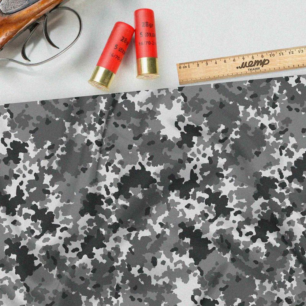 Ткань атлас серый хаки