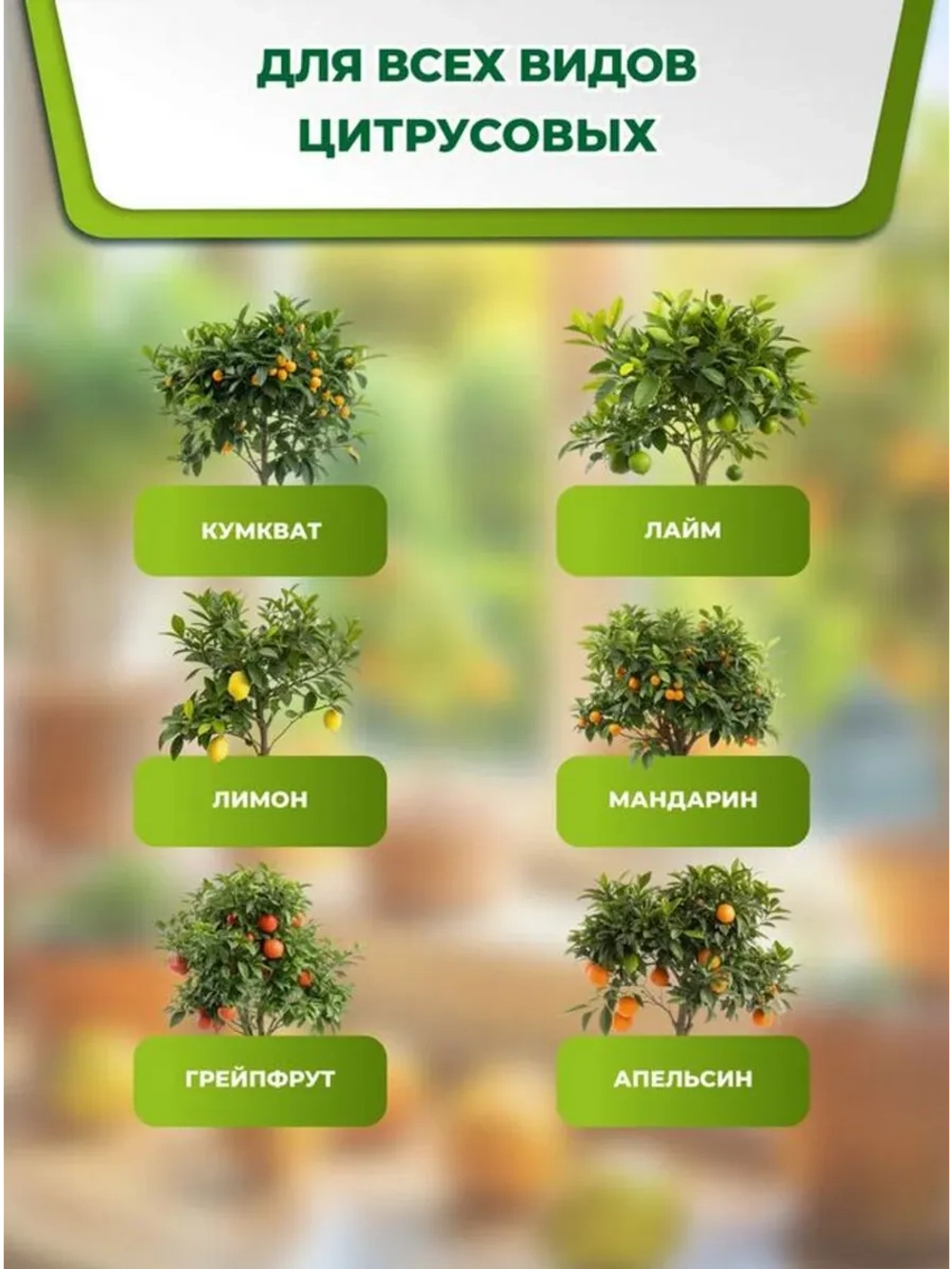 Удобрение для цитрусовых в стиках 20шт