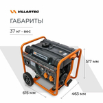 Генератор бензиновый 3квт VILLARTEC GG 3400W