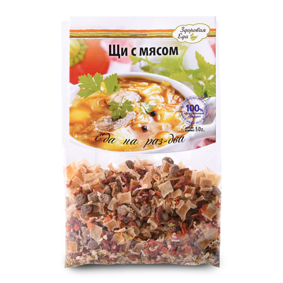 Щи с мясом 50 г ("Здоровая Еда")