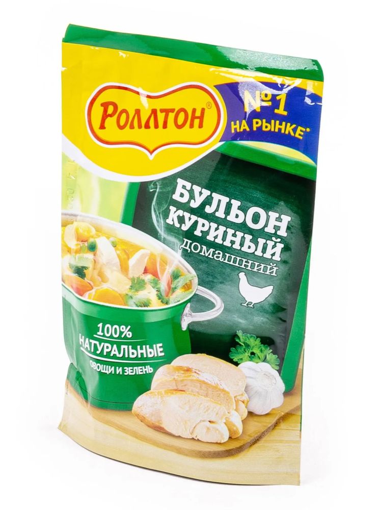Куриный бульон Роллтон домашний 90 г