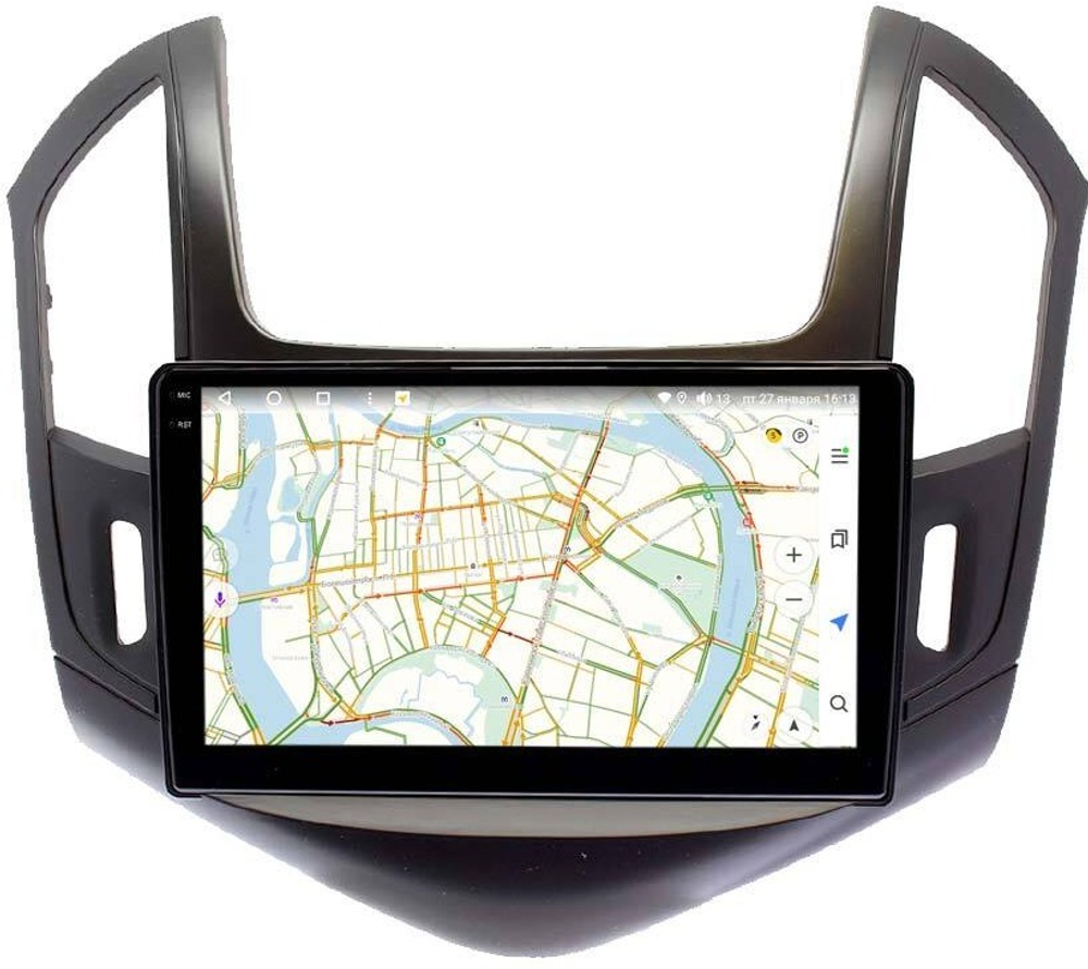 Магнитола для Chevrolet Cruze 2013-2015 - Vaycar VA10-0261-2K на Android 13, 8-ядер, 2K QLED, ТОП процессор, CarPlay,4G SIM-слот