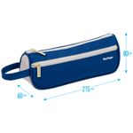 Пенал-косметичка 1 отделение, 1 карман, 215*80*60 Berlingo "Polo navy", полиэстер