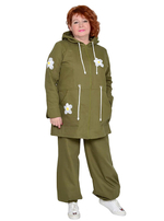 Жакет джинсовый Луговые цветы