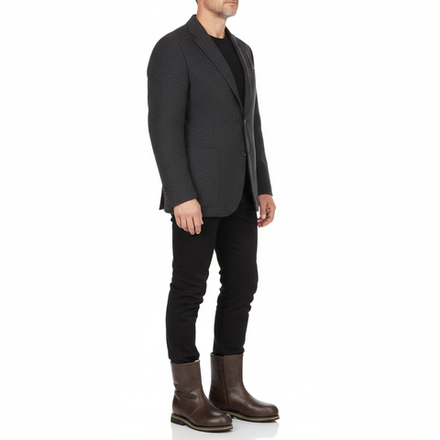 Унты мужские укороченные из кожи теленка