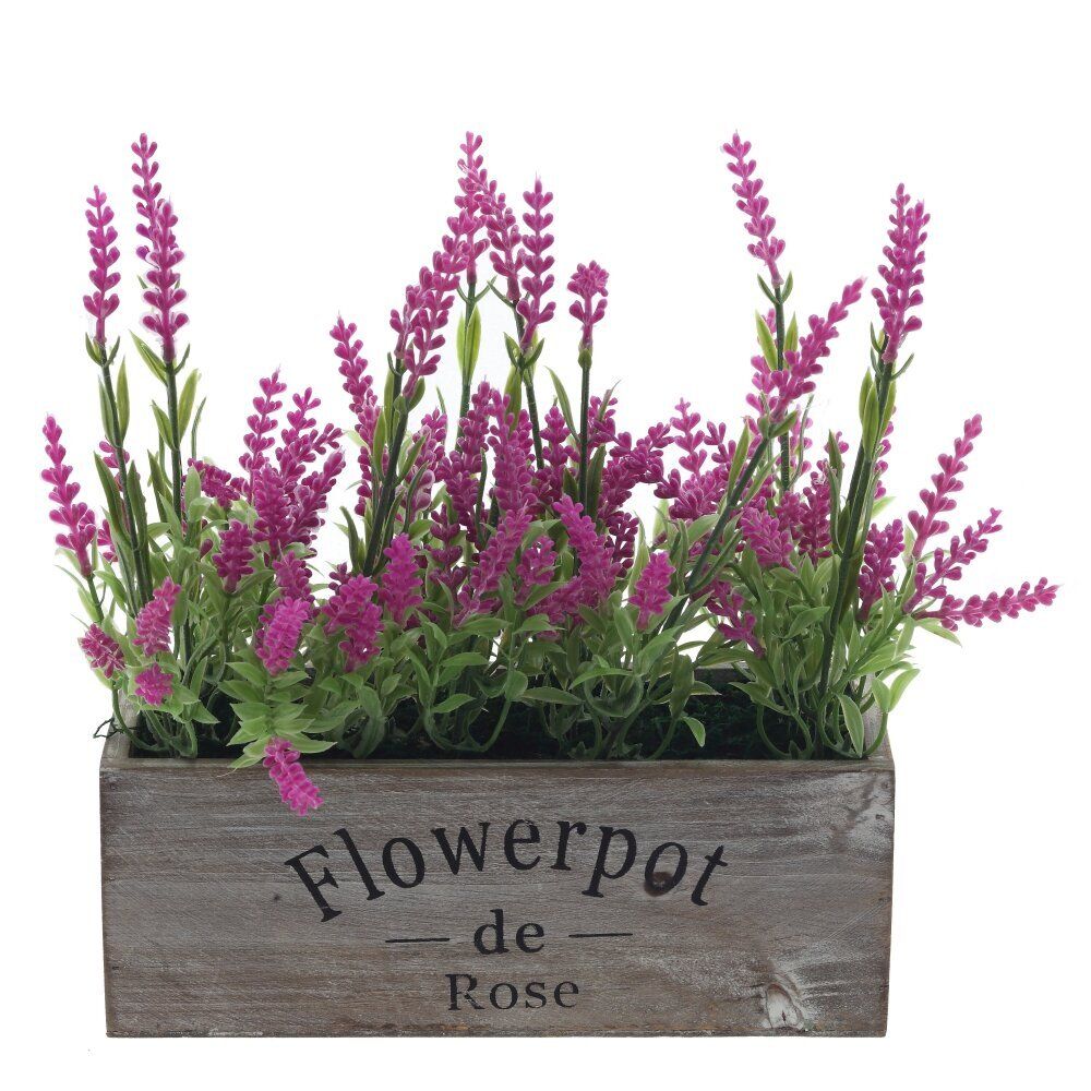 GAEM Цветочная композиция "Лаванда", L23 W10 H25 см