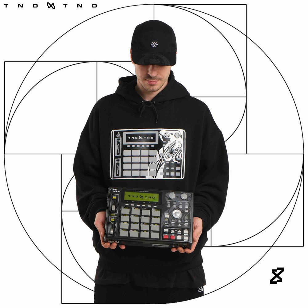 Худи Тандем Тэндай Beatmaker черный