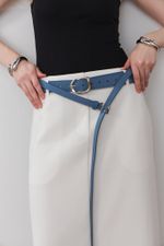 БАЗОВЫЙ ТОНКИЙ РЕМЕНЬ BLUE