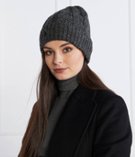 Хлопковая шапка POLO RALPH LAUREN - графитовый(455923610)