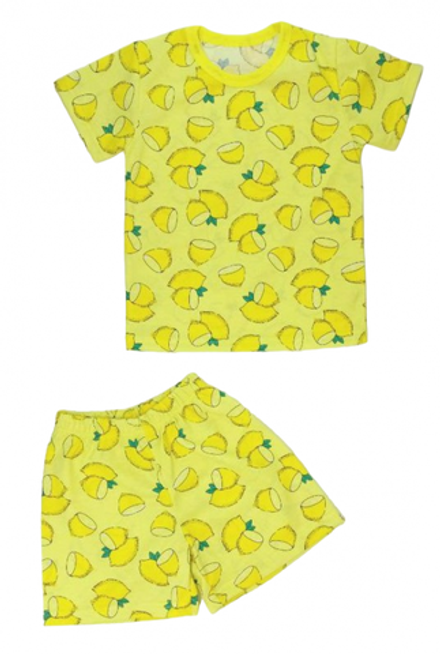 Костюм для девочки 0433/9 желтый, лимоны