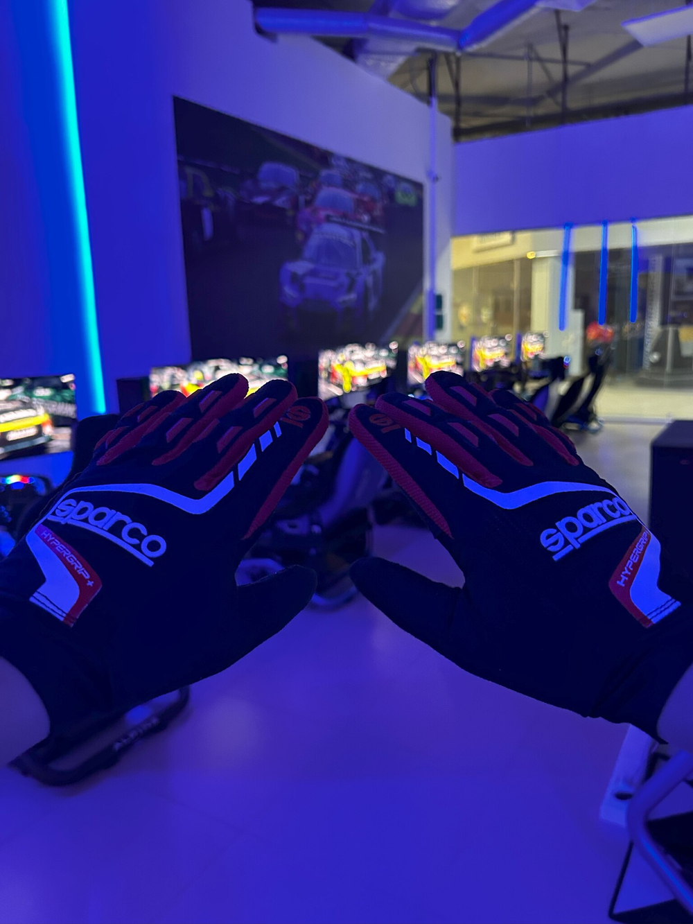 Перчатки для симрейсинга Sparco Hypergrip+
