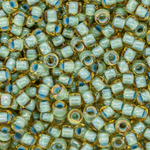 Японский бисер TOHO Round 8/0 (№952), окрашенный изнутри прозрачный