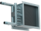 Водяной нагреватель для круглых и квадратных каналов ZWA 400x400-2