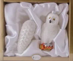 Набор Сова снежная, 2 шт., в подарочной упаковке, Витус (6299)