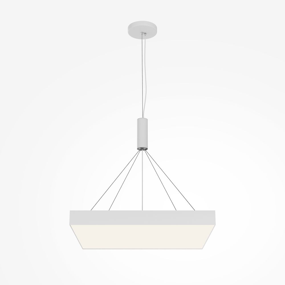 Светильник потолочный светодиодный Maytoni Zon C032CL-90W4K-SQ-W