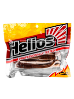 Виброхвост Helios Minoga 3,75"/9.5 см Golden Lime 5шт. (HS-17-048)