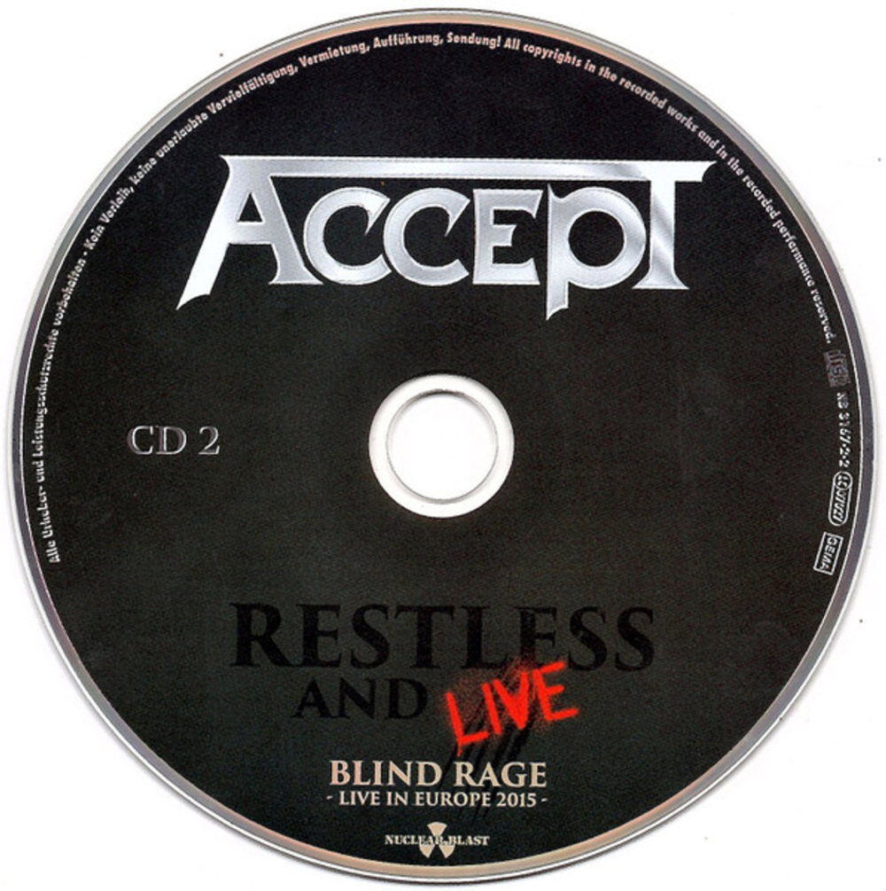 Accept / Restless And Live (Blu-ray+2CD)