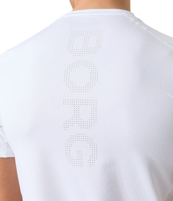 Мужская теннисная футболка Björn Borg Ace Mesh Panel - белый