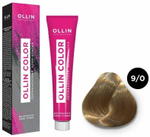 OLLIN COLOR 9/0 блондин 60мл Перманентная крем-краска для волос