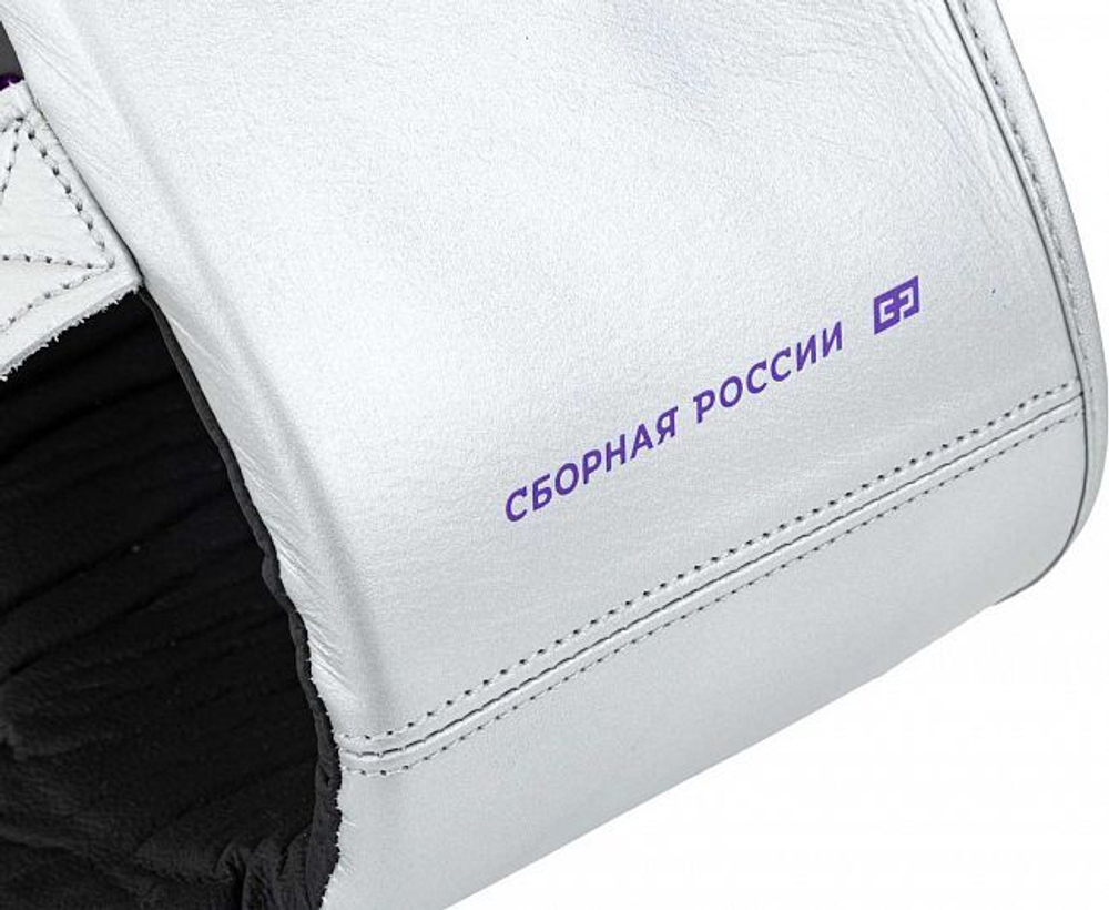 Защита паха женская Clinch Undefeated Russian Team серебристая C166RT