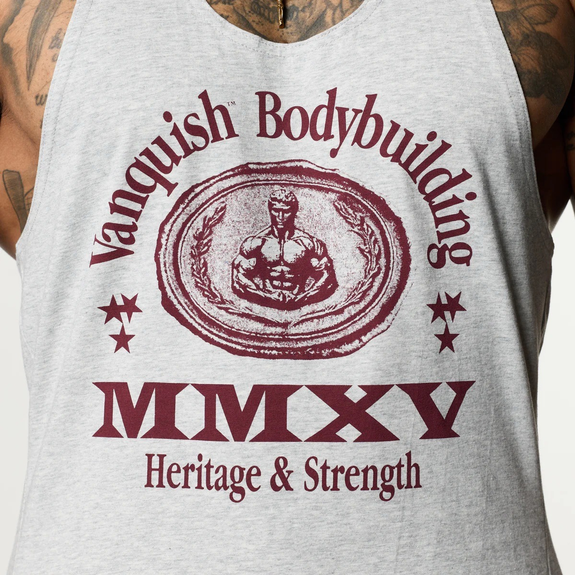 Майка VANQUISH Heritage Stringer Grey