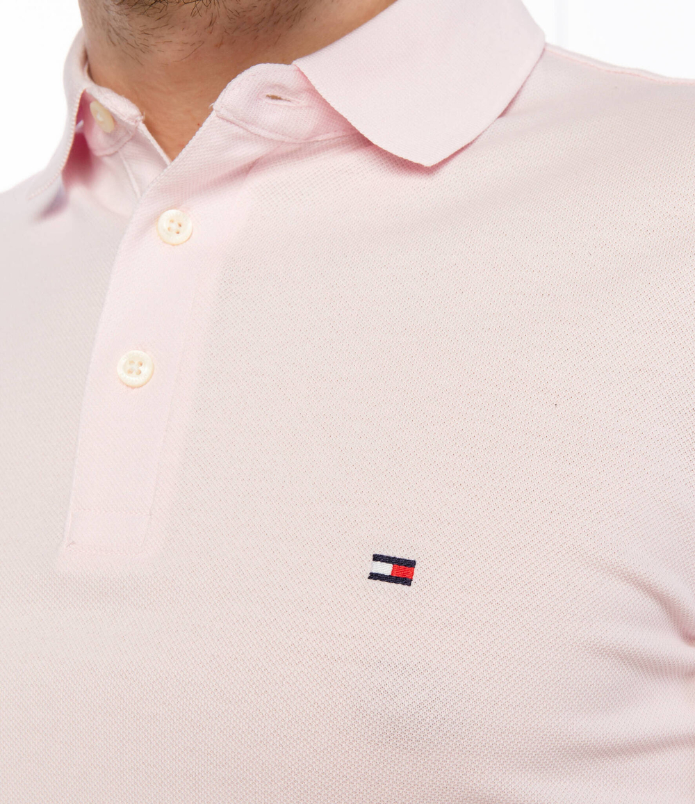 поло 1985 Tommy Hilfiger - пудро-розовый(MW0MW17771)