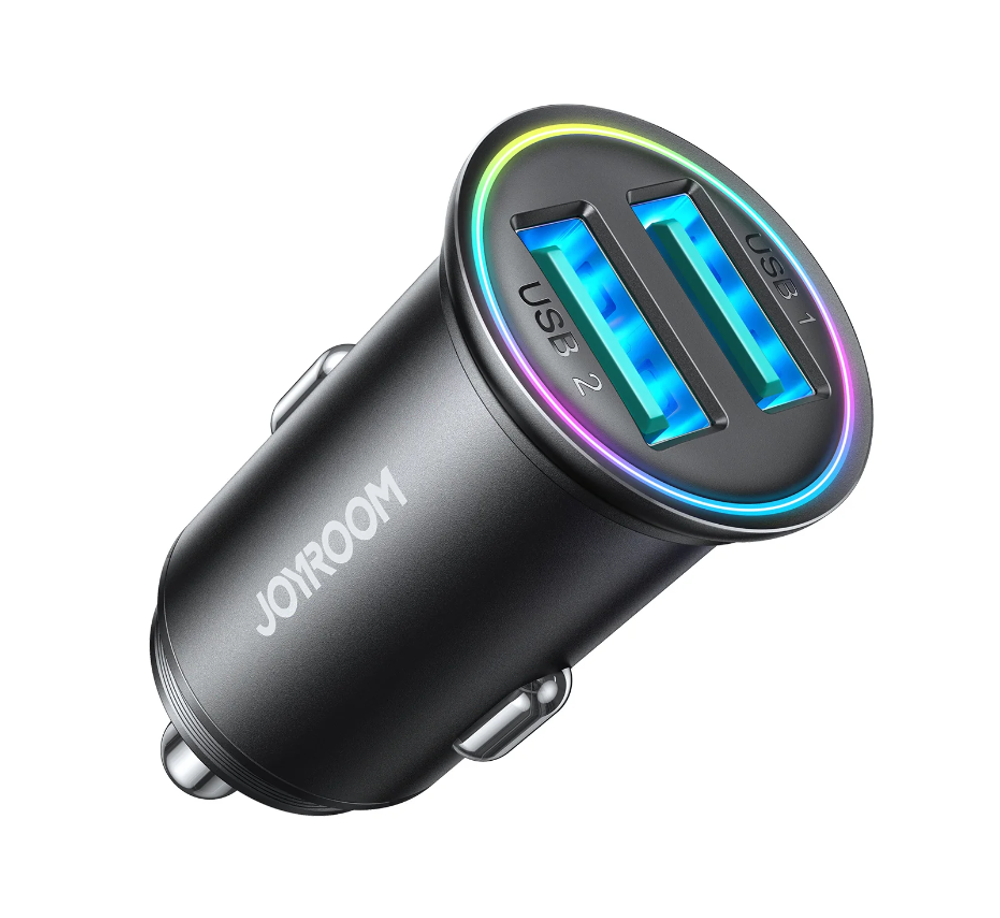 Автомобильная зарядка JOYROOM JR-CCN03 2U 24W