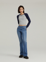 Женские джинсы клеш с завышенной талией Levi's 726 Flare A3410-0111