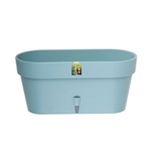 Ящик балконный двойной с 2 дренаж. картриджами "LATINA Window Box" 6.7 Л., Нефр (система автоп) (М)*