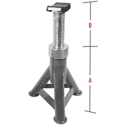 Стойка ремонтная 12т h=343-513мм 2шт винтовая GTE