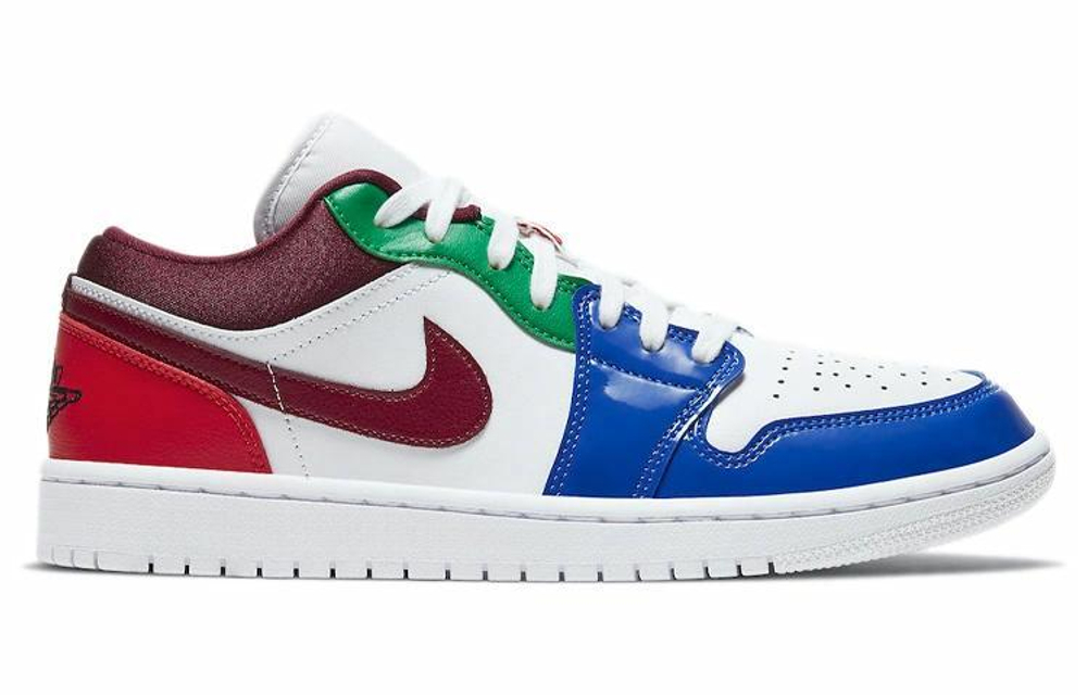 Кроссовки Jordan Air Jordan 1 Low "Multi-Color" (Женская размерная сетка)