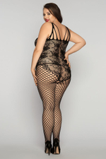 Пикантный комбинезон Kasandrah (Размер: XXL) (Цвет: черный)