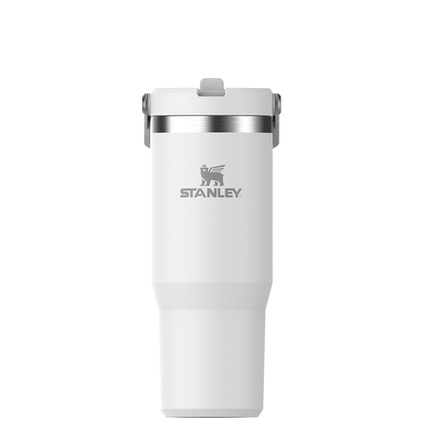 Термокружка Stanley IceFlow Flip Straw Tumbler (0,89 литра), белая