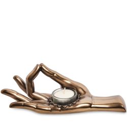 Veronese WS-1174 Подставка для благовоний «Шунья мудра - жест терпения»