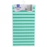 Коврик в ванну Селфи 68х38 ПВХ Лофт зеленый