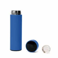 Термос MARK LED soft touch Синий