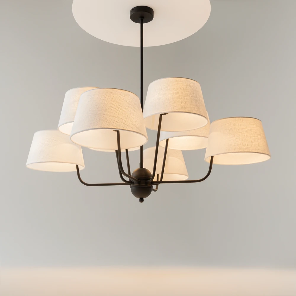 Люстра на штанге Maytoni MODESTO MOD360PL-08B