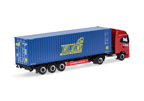 Грузовик Iveco S-Way LNG пп контенеровоз "HH Bode/Tailwind" (Шлезвиг-Гольштейн / Любек)