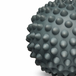 Мяч массажный 9 см серый