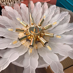 Люстра Cloyd MOSAMBIC C12 / Ø67 см - золото (арт.11209)