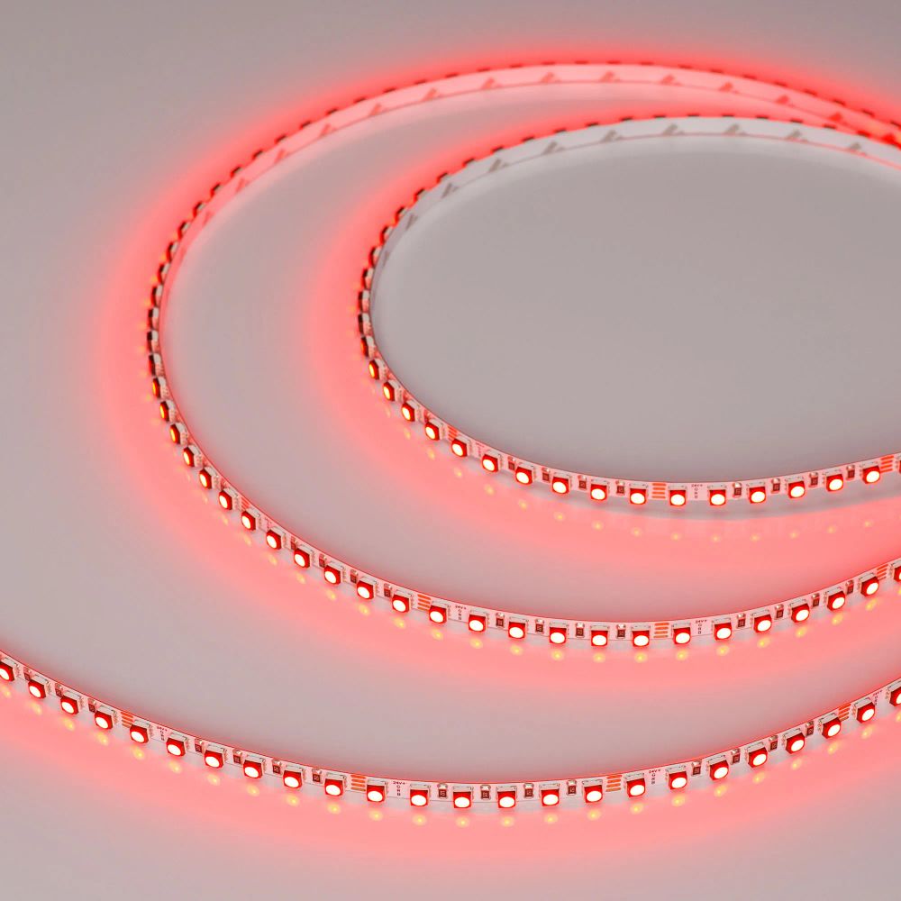 Светодиодная лента MINI-F120-5mm 24V RGB (8 W/m, IP20, 3535, 5m) (Arlight, узкая) 025707(2)