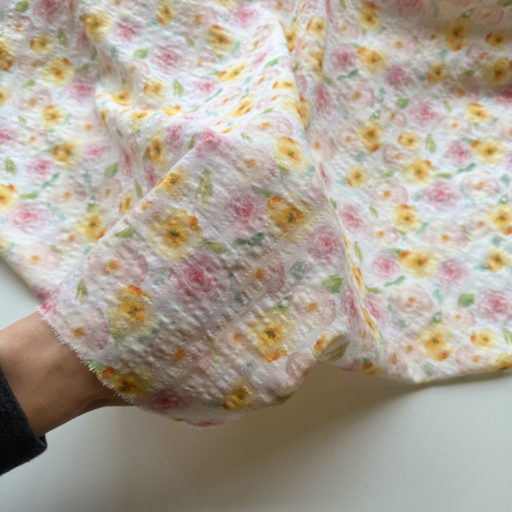 Батист Чайные розы