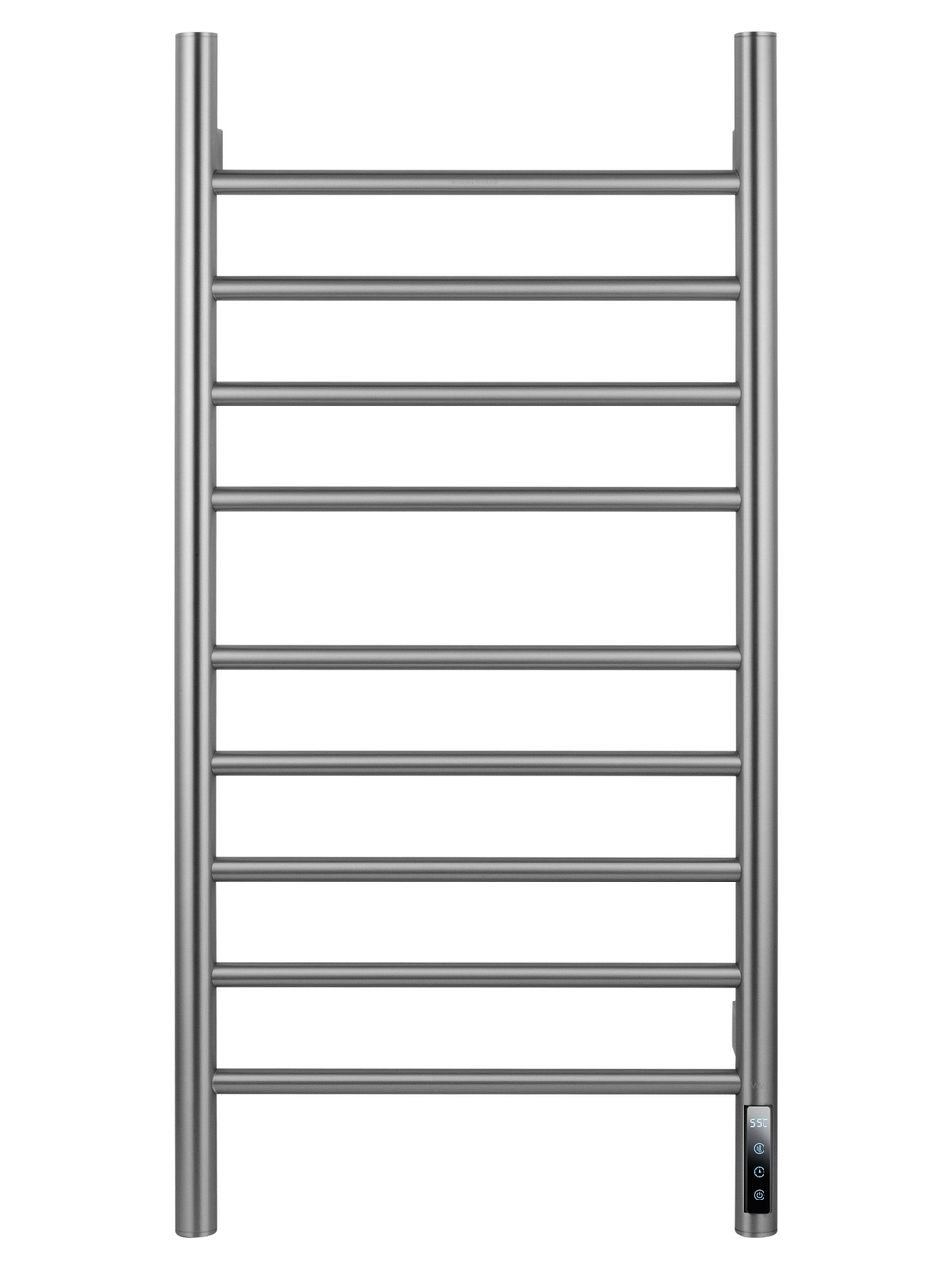 Полотенцесушитель электрический WONZON & WOGHAND BONN, Брашированный никель (WW-AL409-BR)